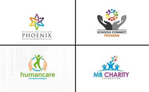 Nonprofit and Charity Logos .